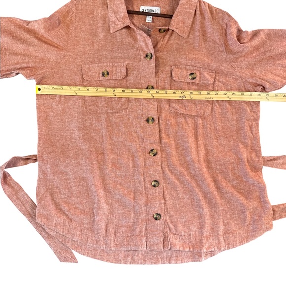 Centigrade‎ Rust Button-Up Shirt - Picture 4 of 6